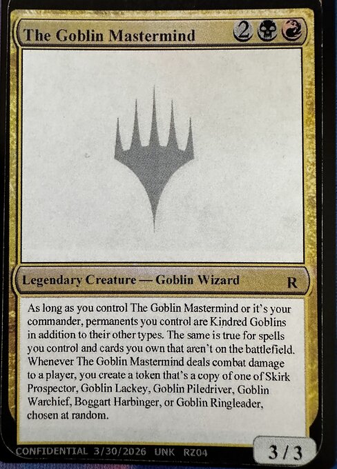 The Goblin Mastermind