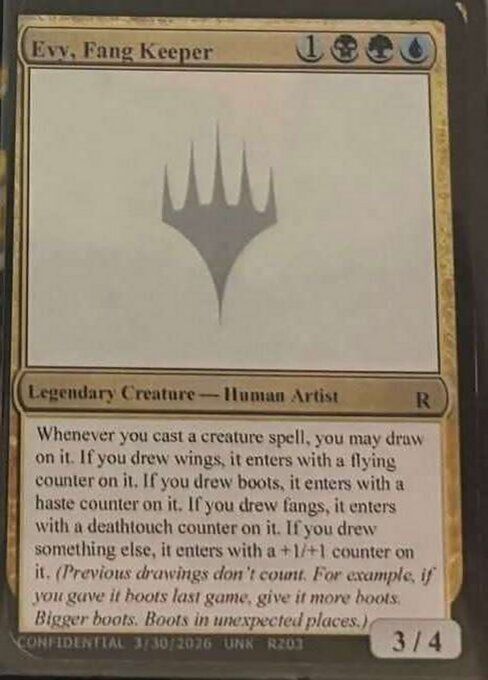 Evy, Fang Keeper