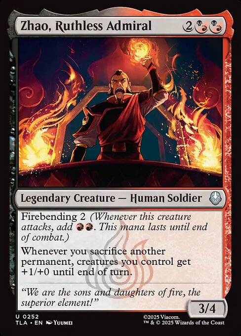 Zhao, Ruthless Admiral