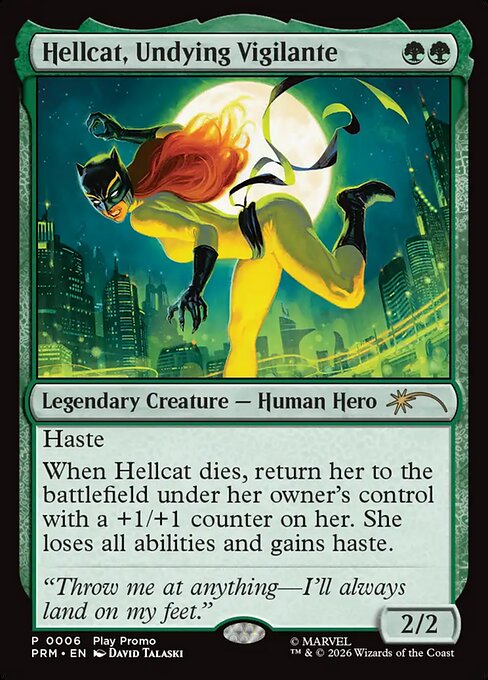 Hellcat, Undying Vigilante