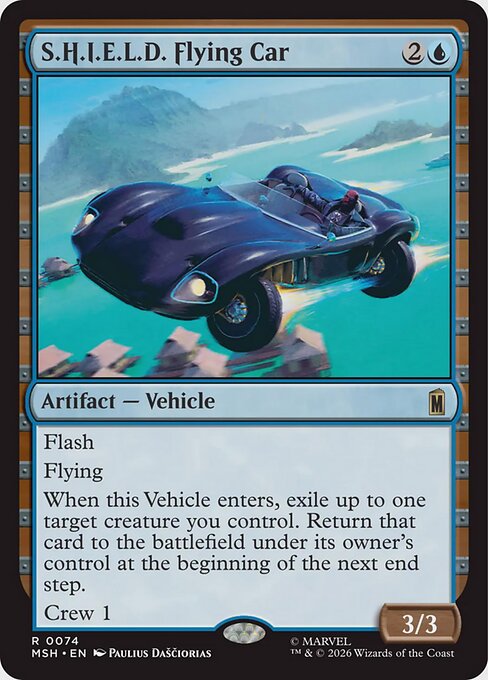 S.H.I.E.L.D. Flying Car