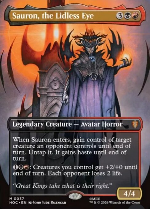 Sauron, the Lidless Eye