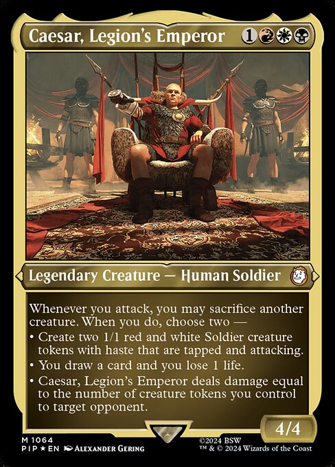 Caesar, Legion's Emperor